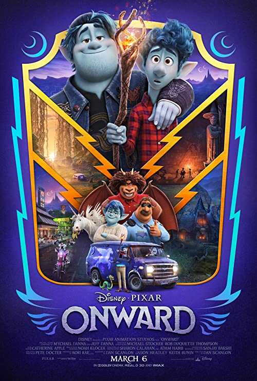 دانلود انیمیشن Onward 2020 با زیرنویس فارسی چسبیده