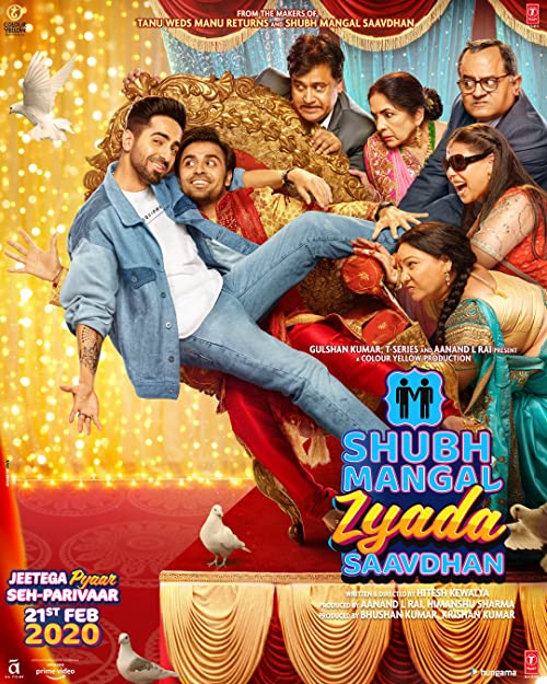 دانلود فیلم Shubh Mangal Zyada Saavdhan 2020 با زیرنویس فارسی چسبیده