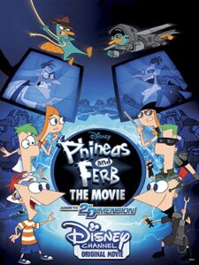 دانلود انیمیشن Phineas and Ferb the Movie: Across the 2nd Dimension 2011 با زیرنویس فارسی چسبیده