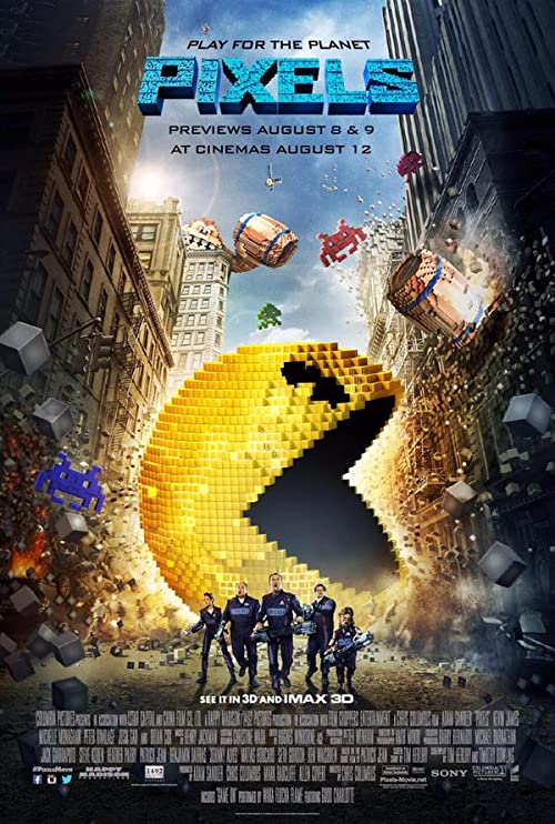 دانلود فیلم Pixels 2015 با زیرنویس فارسی چسبیده