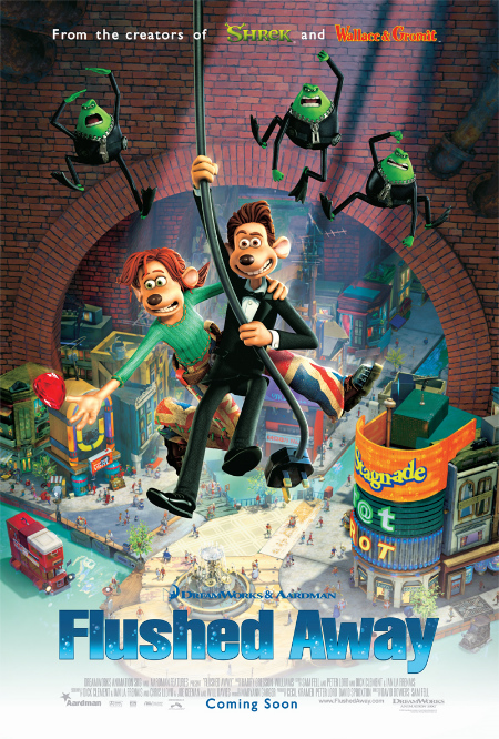 دانلود انیمیشن Flushed Away 2006 با زیرنویس فارسی چسبیده