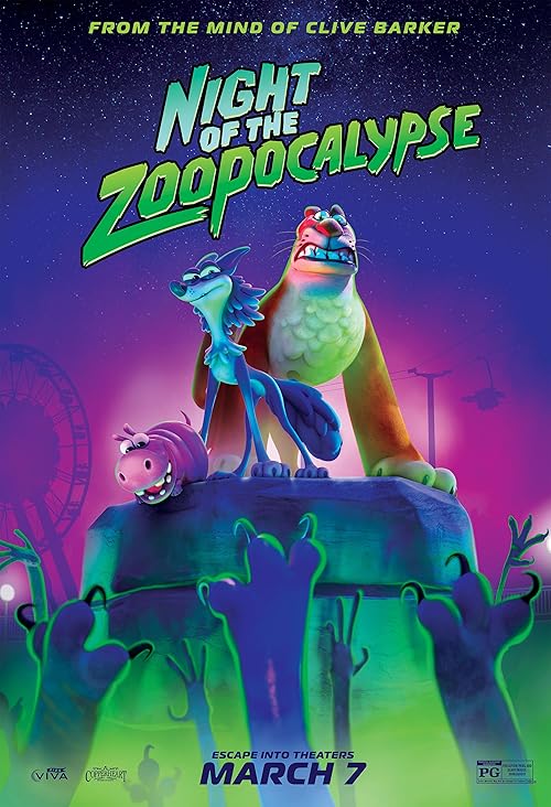 دانلود انیمیشن Night of the Zoopocalypse 2024 با زیرنویس فارسی چسبیده