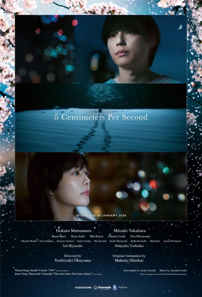 دانلود فیلم 5 Centimeters Per Second 2025 با زیرنویس فارسی چسبیده